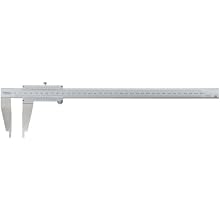 Mitutoyo 160-180 Vernier Calipers, Steel, for Inside Measurements, Metric, 0"/0mm-300mm Range, +/-0.04mm Accuracy, 0.02mm Resolution, 75mm Jaw Depth