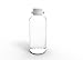 Water Bottle, ZYK Sports Water Bottle Glass BPA Free, Eco-friendly 0.6L, 20 ounce Made for Running, Gym, Yoga, Outdoors and Camping