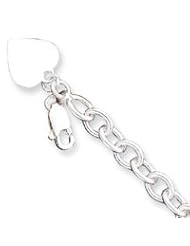 Sterling Silver Fancy Link Bracelet QG1474-7.25"