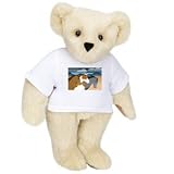 15" T-Shirt Teddy Bear - Horses on Prairie