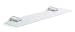 Bathroom shelf - polished stainless steel