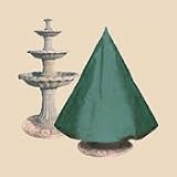Outdoor Fountain Cover - Green (Extra Large)
