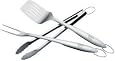 Weber Style 6445 Professional-Grade Stainless-Steel 3-Piece Barbeque Tool Set