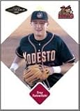 2005 Just Minors Justifiable # 82 Troy Tulowitzki (RC) - Modesto Minor League Team - Colorado Rockies Rookie Prospect Baseball Card