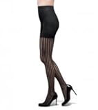 SPANX Tuxedo Stripe Uptown Tight-End Tights Hosiery