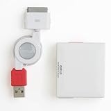 ������APO USB-AC��Х��륢���ץ���iPod��³�����֥륻�å� �ۥ磻�� UAMAIPWH