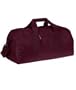 UltraClub - Large Square Duffel Bag, Maroon