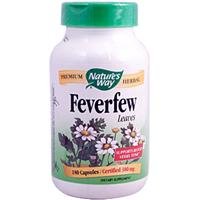 Nature's Way Feverfew Leaves (COG), 180 Capsules