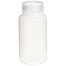 Nalgene Wide-Mouth Centrifuge Bottle, HDPE With PP Closure, 250mL (Pack of 6)