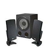  Cyber Acoustics CA-3550 2.1 Computer Speaker System- Black