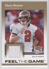 2007 Ultra Feel the Game Jerseys #CS - Chris Simms