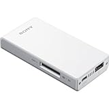 ソニー Wi-Fi SD&amp;MSメモリーカードリーダー(スマホ充電付) ポータブルワイヤレスサーバー WG-C10 W