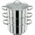 Judge 22cm 3 Tier Multi Steamer with Glass Lid