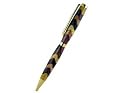 ArtisanStreet's Segmented Wood Ball Point Pen. Hand Crafted, One Of A Kind. Uses Cross Refills.