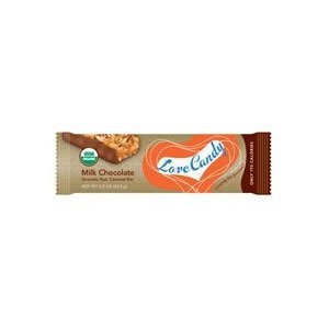 Love Candy, Bar Choc Milk Org, 1.5 OZ (Pack of 15)
