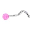 Pink GLITTER Nose Ring
