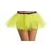 Fancy Dress Neon Tutu Kids Size S/M (Fits 6-9 Years) - Yellow