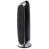Honeywell HFD-120 Tower HEPAQuiet Air Purifier with Permanent IFD Filter, Black