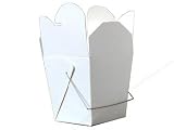 Chinese Take Out Box Paper Medium White