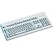 Cherry G81-3000 LRNDE-7 Tastatur PS/2 105 Tasten MS W95 DE Weiss