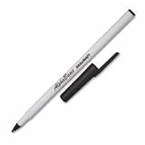 Ballpoint Pen, Medium Point, 12/BX, White Barrel/Red Ink (NSN5573166)