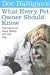 Doc Halligan's What Every Pet Owner Should Know: Prescriptions for Happy, Healthy Cats and Dogs