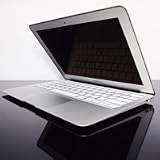 TopCase WHITE Keyboard Silicone Cover Skin for NEW Macbook AIR 11" with TOPCASE® Logo Mouse Pad