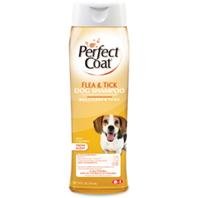 Eight in One Products I612 Perfect Coat Flea And Tick Shampoo - Fresh 16 oz