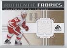 Johan Franzen Detroit Red Wings (Hockey Card) 2011-12 SP Game Used Edition Authentic Fabrics Gold #AF-JF