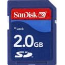 SanDisk - Flash memory card - 2 GB - SD