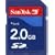 SanDisk - Flash memory card - 2 GB - SD