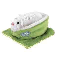 Go Go Hamster Accessories Green Zhu Zhu Hamster Bed and Blanket
