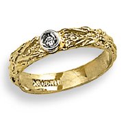 14k Yellow Gold – Cubic Zirconia – Baby/Children’s Ring