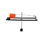HT Enterprises Polar Tip-up Black Frame 200 ft. Spool