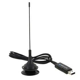 ezcap USB 2.0 ISDB-T Tuner Stick with Remote Control for PC (Black)