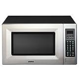 Kenmore Elite Stainless Steel w/Black 2.0 cu. ft. Countertop Microwave with Sensor Cooking Controls 66463