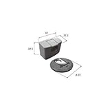 LIXIL メンテナンス部品 リビング建材用部品 ドア ドアストッパー 床取付け用マグネットタイプ ホワイト[MZDZSG024]