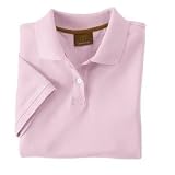 Harriton Womens Short Sleeve Pique Polo
