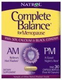 Natrol Complete Balance AM PM Formula for Menopause - 30+30 Capsules