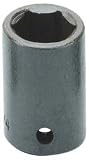 Armstrong 1 1/2dr 6pt Black Armstrong Impact Socket