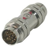 RAPIDRUN 15P DIN COUPLER M-M