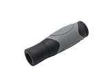 Inline Dual Density Grip L=125, 92mm Black / Gray