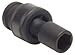 Westward 4LXE2 Impact Socket, 1/2 Dr, 6 Pt, Std, Univ, 12mm