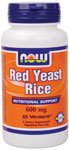 NOW RED YEAST RICE EXTRACT 600 MG