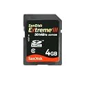 SanDisk Extreme III SDHC 4GB Card