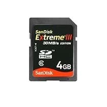 SanDisk Extreme III SDHC 4GB Card