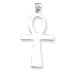 Sterling Silver Ankh Cross Pendant