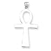 Sterling Silver Ankh Cross Pendant