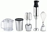 Dualit Chrome Immersion Hand Blender And Accessories Kit