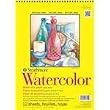 Strathmore 300 Series Watercolor Paper 9 in. x 12 in. pad pad of 12 wire bound
